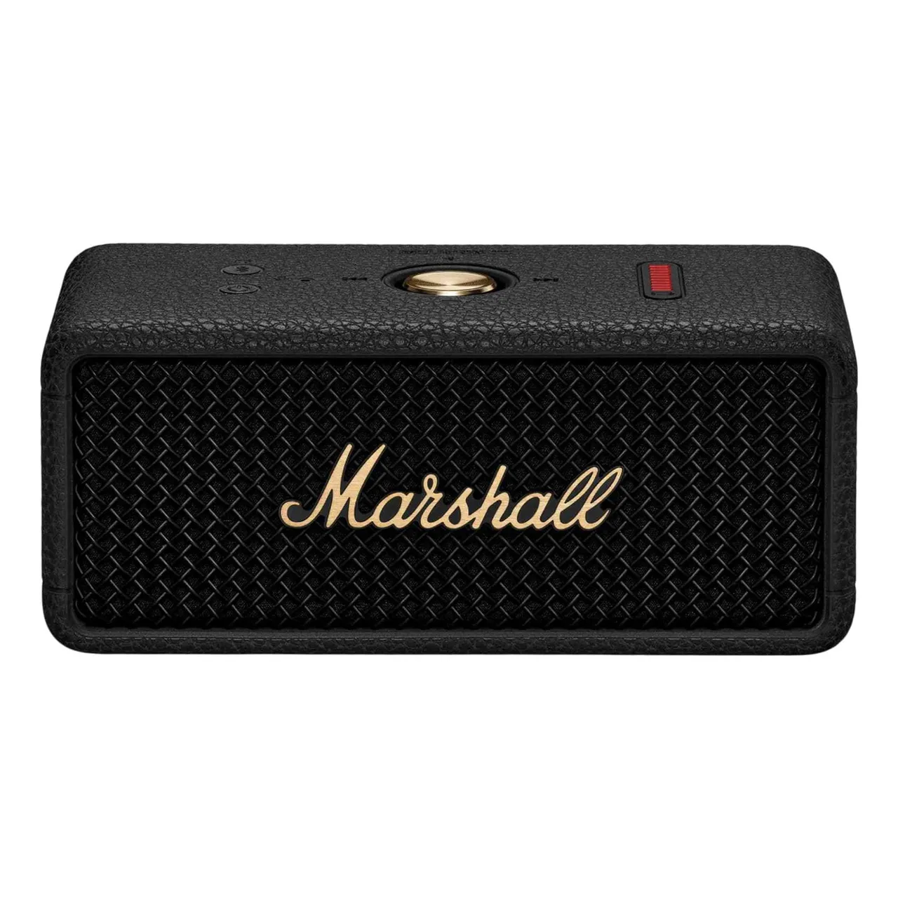 Marshall مكبر صوت بلوتوث محمول Emberton III مقاوم للغبار والماء أسود ونحاسي