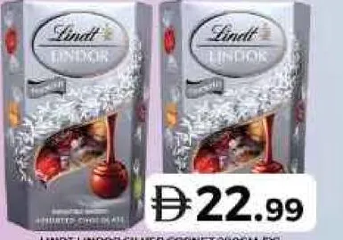 Lindt Lindor Silver Cornet