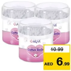 Arax أعواد تنظيف الأذن أراكس/كلين اند كول