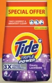 Tide مسحوق غسيل بقوة ثلاثية