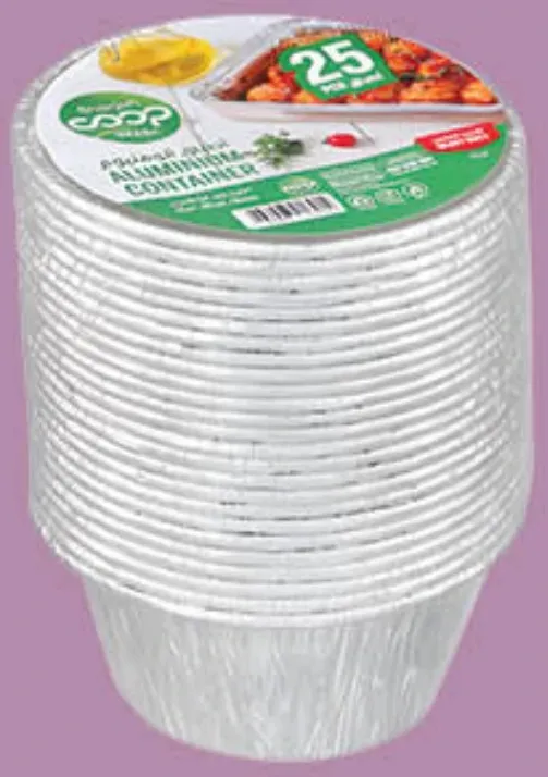 Sharjah coop Aluminium Round Container