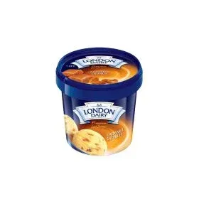 London Dairy آيس كريم بالكراميل المقرمش