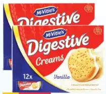Mcvities Digestive Cream Vanilla