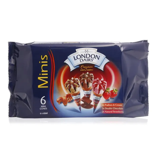 London Dairy Mini Cones Multi Pak