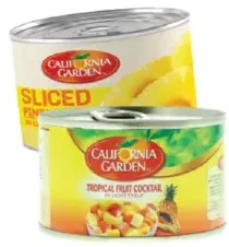 California Garden كوكتيل فواكه استوائية / شرائح أناناس