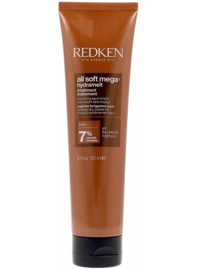 Redken علاج يترك على الشعر All Soft Mega Hydramelt