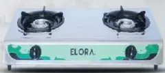 Elora موقد غاز مزدوج ستيل Elgb-5235