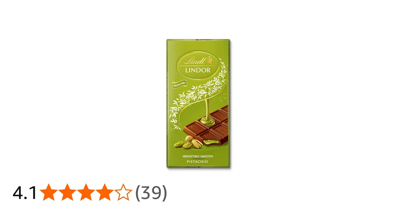 Lindt لوح Lindor بالفستق