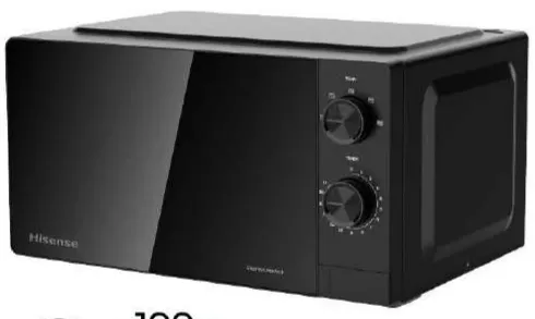 Hisense Manual Black Microwave H20MOBS14