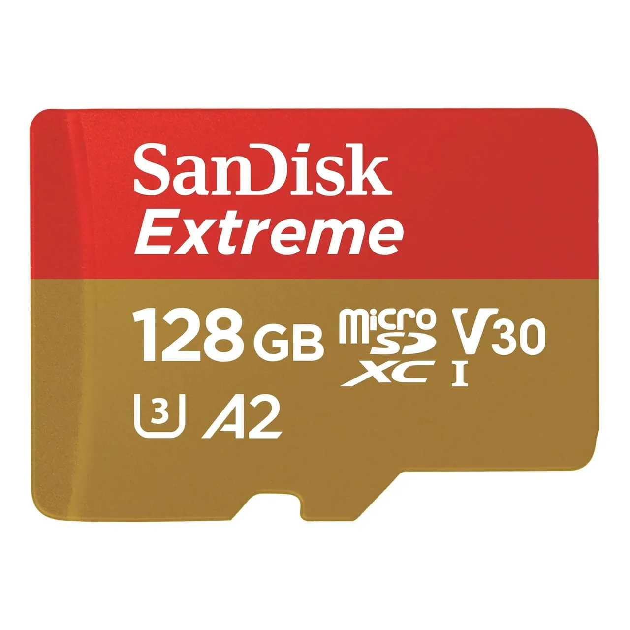 Sandisk بطاقة Extreme microSDXC SQXAA بسعة 128GB