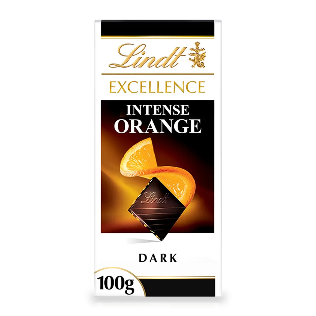 Lindt شوكولاتة داكنة بالبرتقال المكثف Excellence