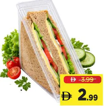 Chicken Mortadella sandwich