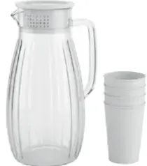 Merit Plastic Pitcher Set