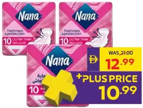 Nana Feminine Pads Ultra Thin Regular / Long with Wings