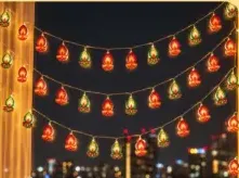 Diya Battery & Usb Led String Lights