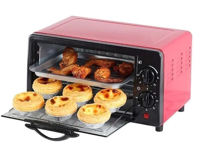 Havenix Toaster Oven with Temperature Control – Compact Electric Oven with BBQ Grill, Baking Tray, Wire Rack & Tray Handle for Bakery, Toasting & Grilling