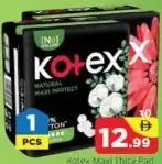 Kotex Maxi Pad Maxi Thick/Maxi