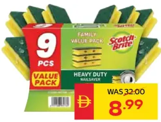 Scotch-Brite إسفنجة حماية الأظافر شديدة التحمل