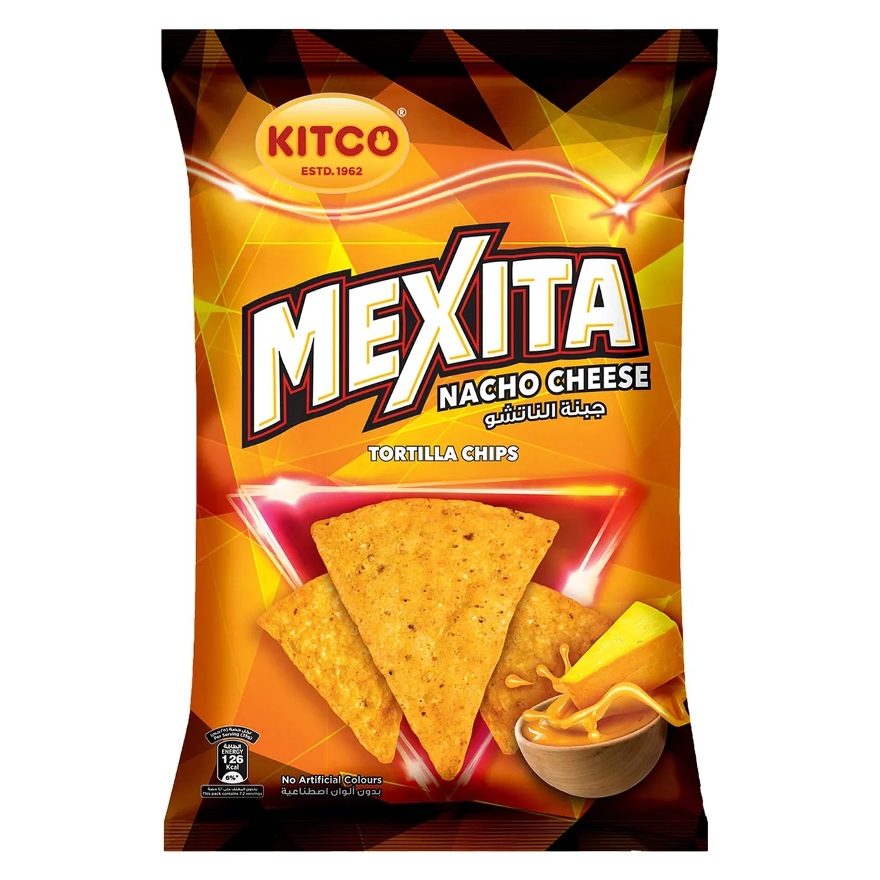 Kitco Mexita تورتيلا بنكهة جبنة الناتشوز