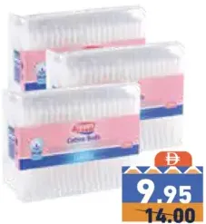 Tippys Tippy's Classic Cotton Buds - 3 x 200 Pcs