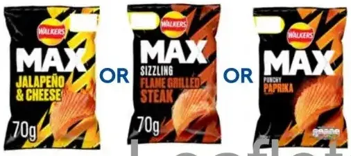Walkers شيبس ووكر ماكس متنوع