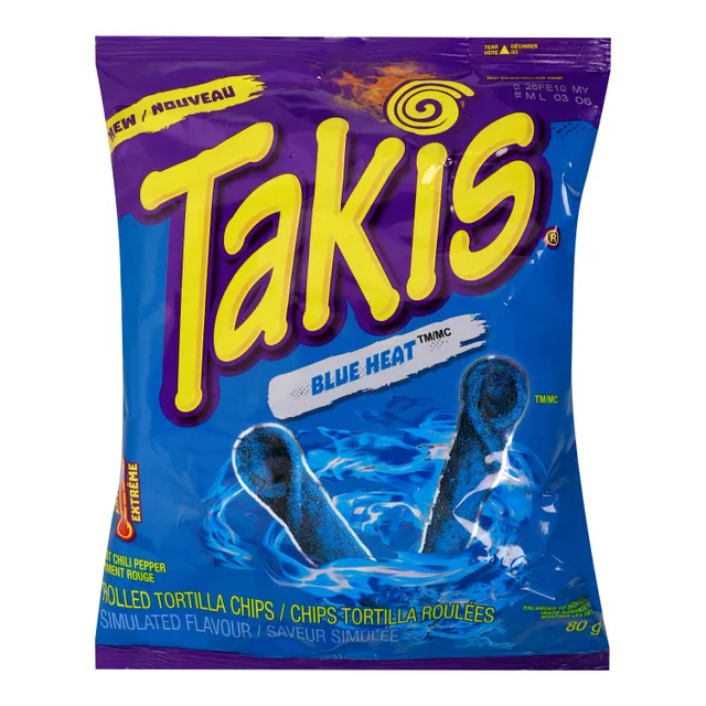 Takis Blue Heat Rolled Tortilla Chips