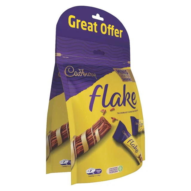 Cadbury Flake Minis The Crumbliest Flakiest Milk Chocolate
