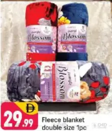 Blossom Fleece blanket