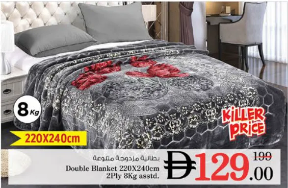 Double Blanket 2ply Assorted