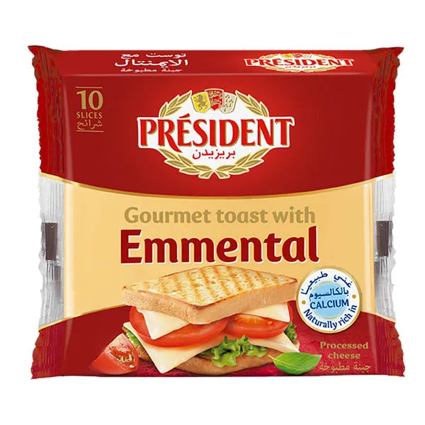 President Emmental Toast Cheese