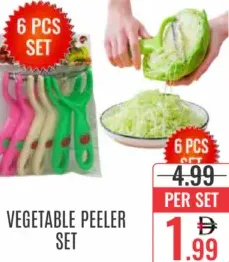 Vegetable Peeler Set