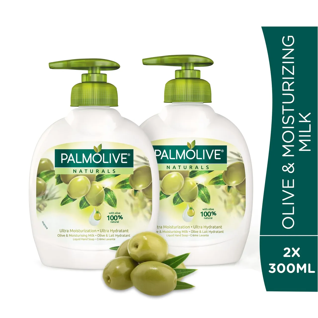 Palmolive غسول يدين سائل بالزيتون والحليب مع مضخة