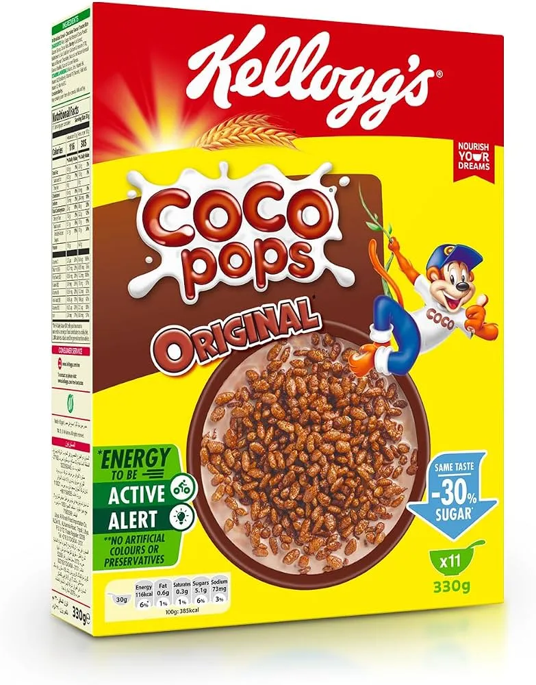 Kellogg'S كوكو بوبس كيلوقز