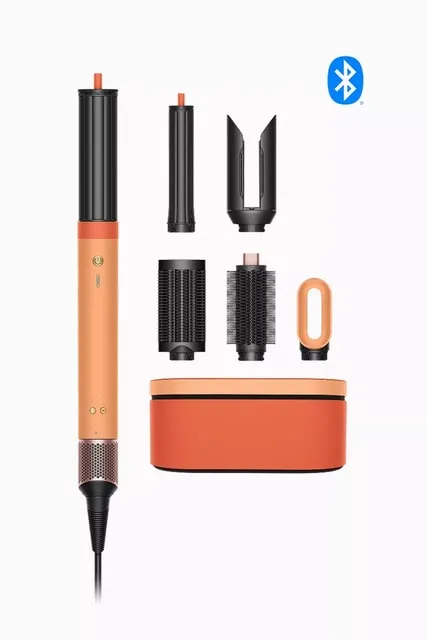 Dyson مصفف ومجفف متعدد HS09 Airwrap Coanda2x - للشعر المفرود والمموج (سيراميك مشمشي) - نسخة دولية