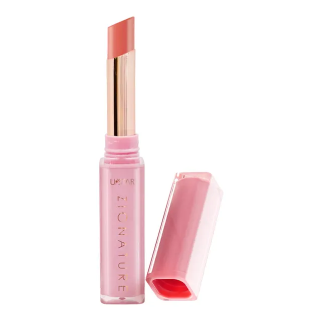 Ustar Zignature Maxx Cover Crystal Glam Lipstick, 02 Peach Bebe