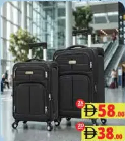 Soft Trolley Bag 4Wheel