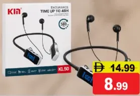 Kim Neckband Bluetooth Earphone KL-50