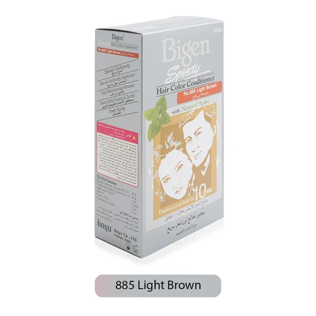Bigen Speedy Hair Color Conditioner 885 Light Brown