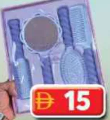 Pink Angel Ladies Hair Comb Set