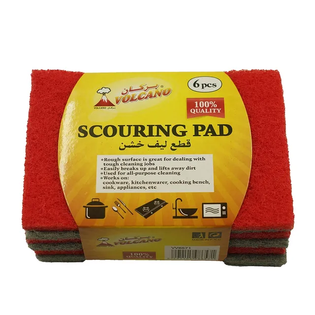 Volcano Scouring Pad 6's (6571