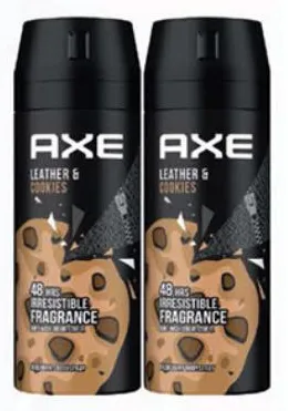Axe Body Deodorant Spray Leather & Cookies