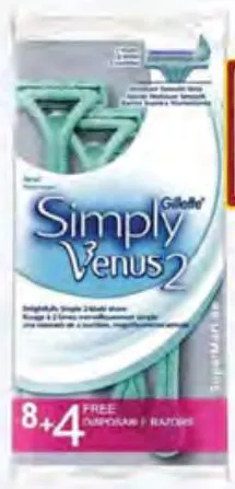 Gillette Venus شفرات حلاقة نسائية للاستعمال مرة واحدة Sv2