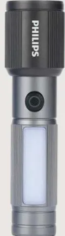 Philips مصباح يدوي LED قابل لإعادة الشحن