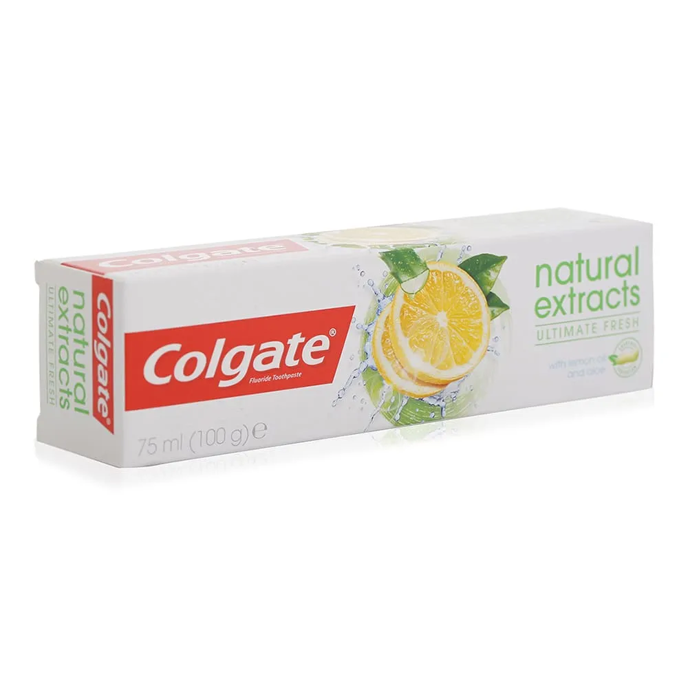 Colgate معجون أسنان انتعاش مثالي بالليمون والألوفيرا