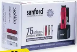 Sanford ماكينة تشذيب قابلة للشحن Sf1950Hc