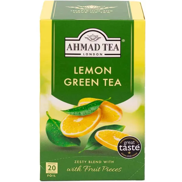 Ahmad Tea Lemon Vitality Tea Bags 20 Bags