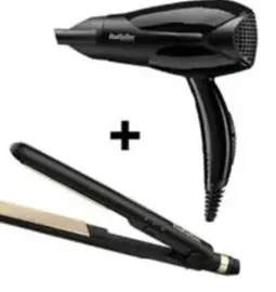 Babyliss Hair Straightener + Dryer Bundle ST089S + D212