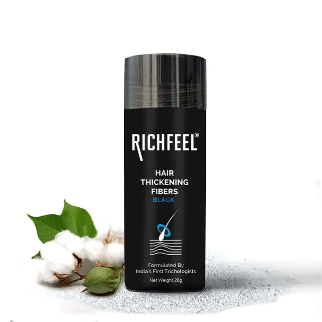 Richfeel Hair Thickening Fibers (Black