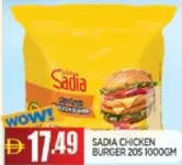 Sadia Chicken Burger