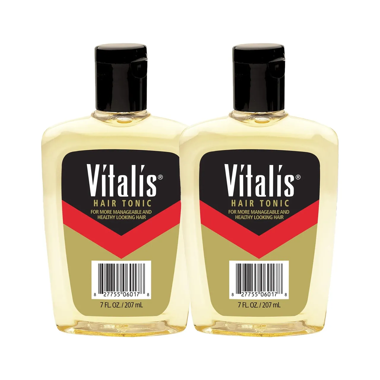 Vitalis تونك سائل للشعر - تركيبة غير دهنية للعناية بالشعر لمظهر مرتب وسهل التصفيف - تونك لشعر صحي - مناسب لجميع أنواع الشعر - 2 pc